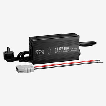 Chargeur LiFePO4 14,6V 10A de Power Queen pour les Batteries Lithium