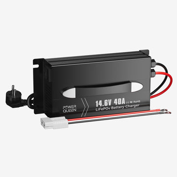 Chargeur LiFePO4 14,6V 40A avec Poignée