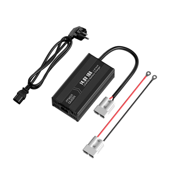LifePo4 14.6V 10A charger from Power Queen for the LifePo4 battery