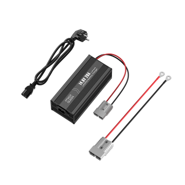 LifePo4 14.6V 20A charger from Power Queen for the LifePo4 battery