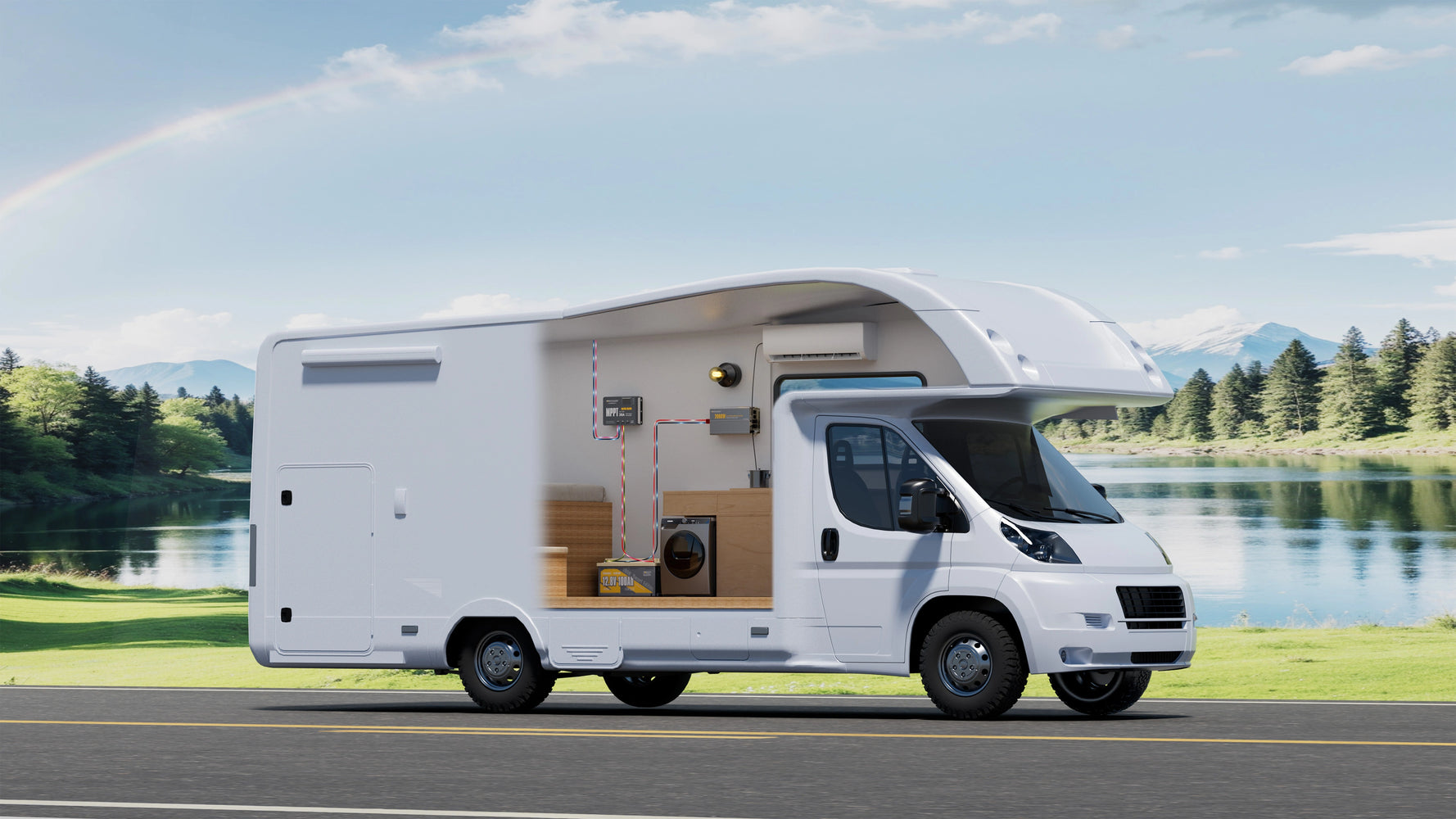 Batterie lithium 12v pour camping-car