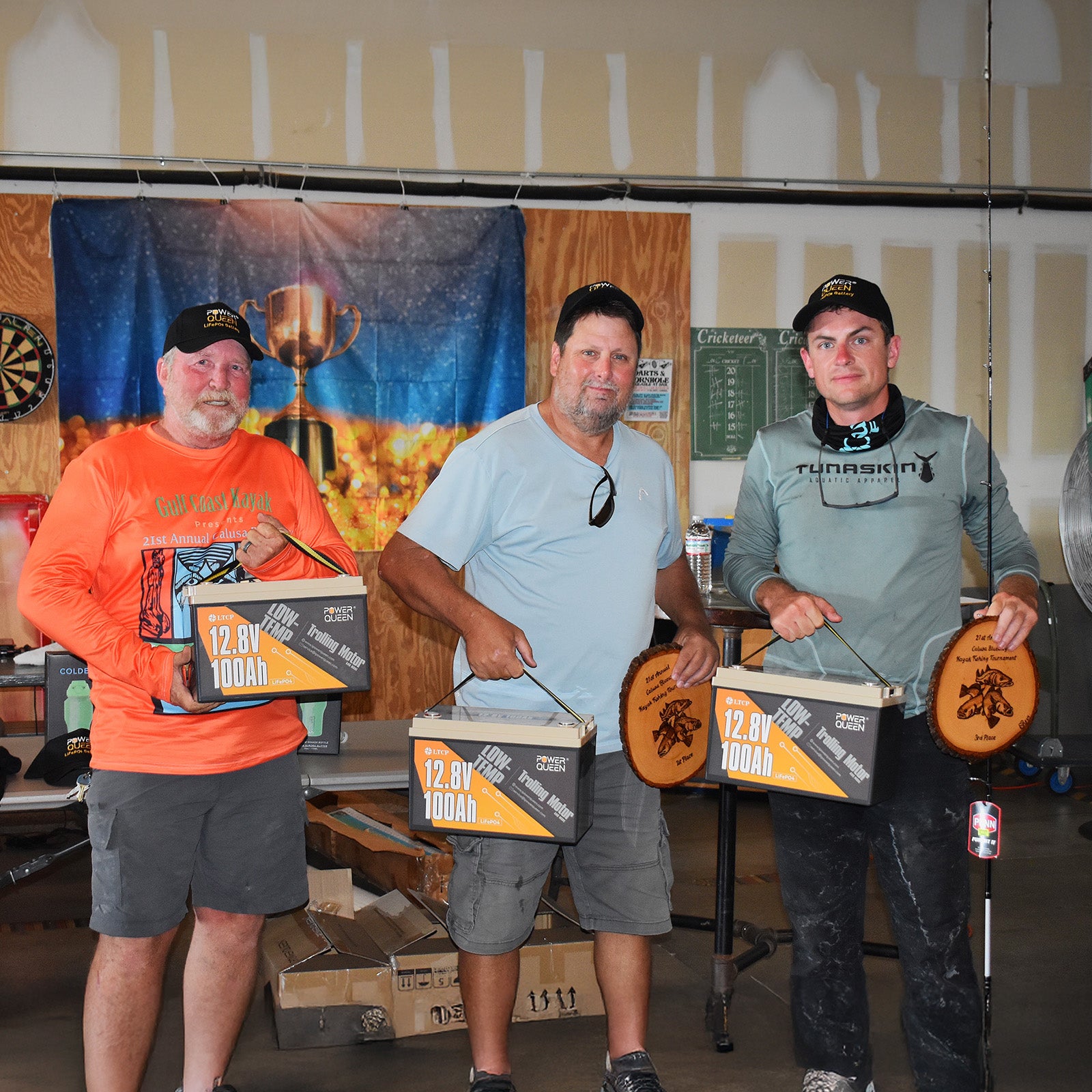 La edición anual de 21ᵉ del torneo de pesca Kayak de Calusa Blueway