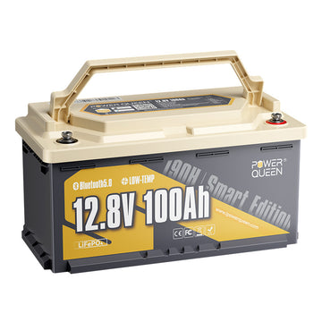 Power Queen batterie lithium 12v 100ah