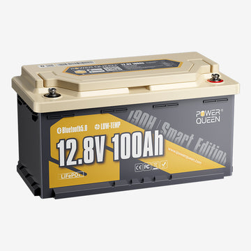 Power Queen batterie lithium 12v 100ah