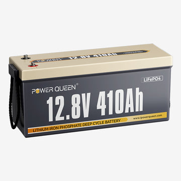 Batterie LiFePO4 12V 410Ah de Power Queen avec BMS 250A Intégré