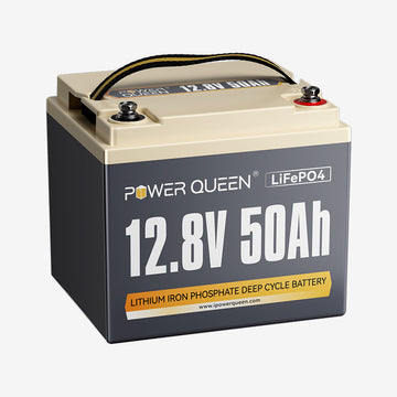 Batterie LiFePO4 12V 50Ah de Power Queen avec BMS 50A Intégré
