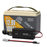 Power Queen Lifepo4 12V 100AH ​​12V 100Ah Batería para motores de pesca de tren