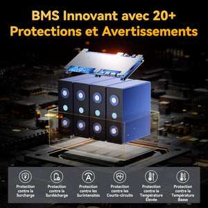 Cellules de classe A, batterie lithium 12v bateau