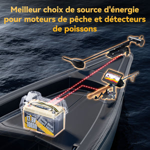 lithium batterie 12v 100ah bluetooth, batterie lithium pour moteur électrique de bateau