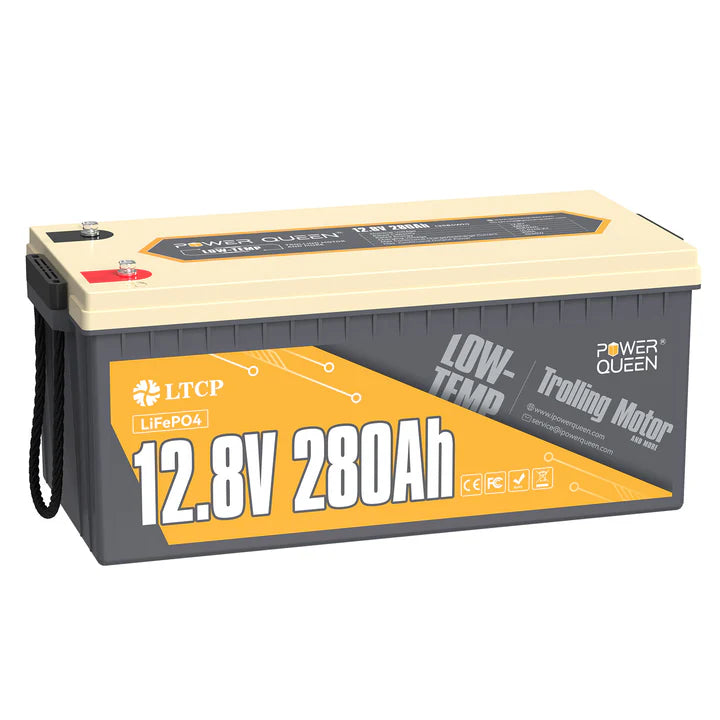 Batterie LiFePO4 12V 280Ah Basse Température avec BMS 200A Intégré