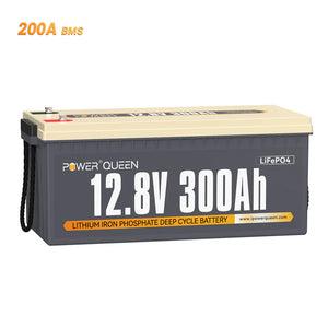 LIFEPO4 12V 300AH Batería de Power Queen con BMS 200a integrado
