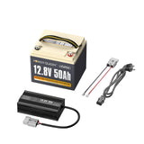 Batterie LiFePO4 12V 50Ah de Power Queen avec BMS 50A Intégré