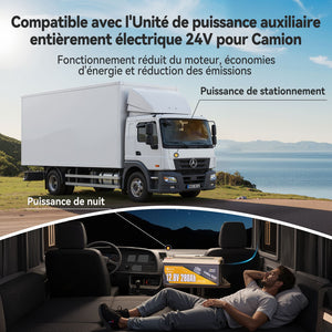 Compatible avec camion électrique 24v, batterie au lithium pour camping car