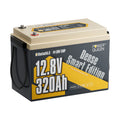 Power Queen 12V 320Ah Dense Smart Batterie LiFePO4 Sous le Siège & Bluetooth
