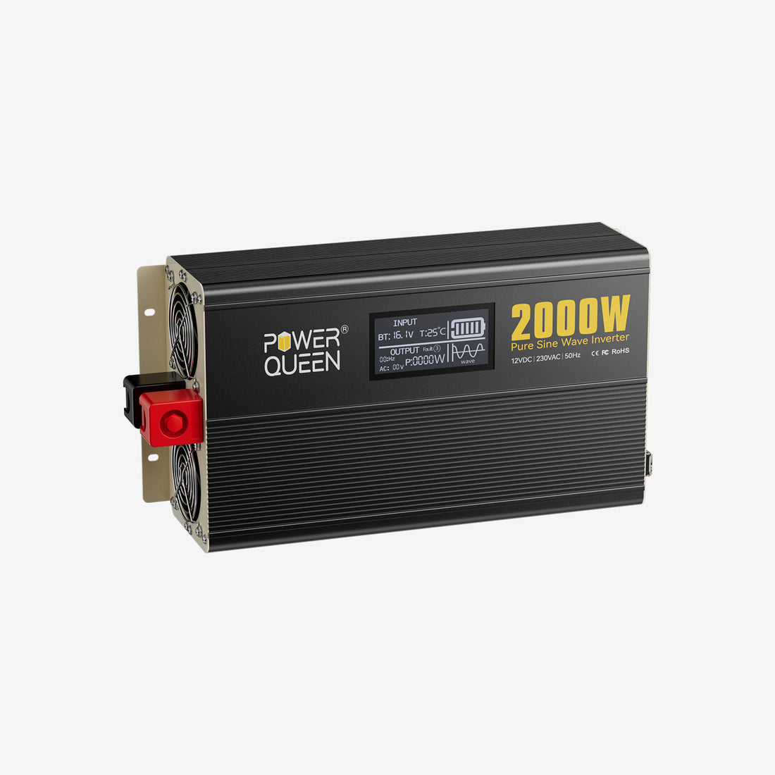 2000W DC 12V convertidor a AC 220-240V de Power Queen
