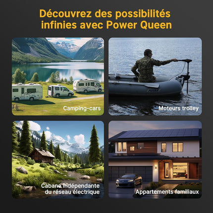 Pour Stockage Domestique, Moteurs de Pêhe, Caravane et Hors Réseau , Batterie LiFePO4 24V 100Ah avec Bluetooth