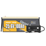 lifepo4 batterie 24v 100ah + chargeur 29,2v 20a