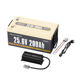 Power Queen LifePo4 24V 200Ah battery with BMS 200A integrated