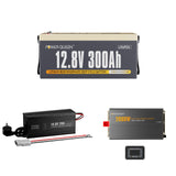 LIFEPO4 12V 300AH Batería de Power Queen con BMS 200a integrado