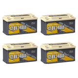 Batterie LiFePO4 12V 140Ah H190 - Pack4