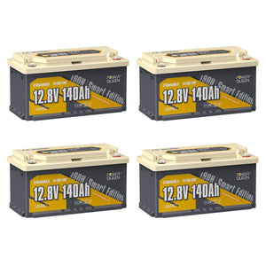 Batterie LiFePO4 12V 140Ah H190 - Pack4