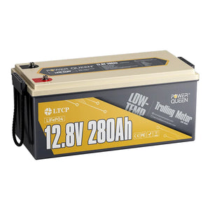 LifePO4 12V 280A Batteria a bassa temperatura di Power Queen con BMS 200A integrato