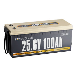 LIFEPO4 BATERÍA DE 24V 100AH ​​DE POWER Queen, BMS 100A integrado