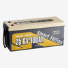 Batterie LiFePO4 24V 100Ah de Power Queen avec Bluetooth Intelligent