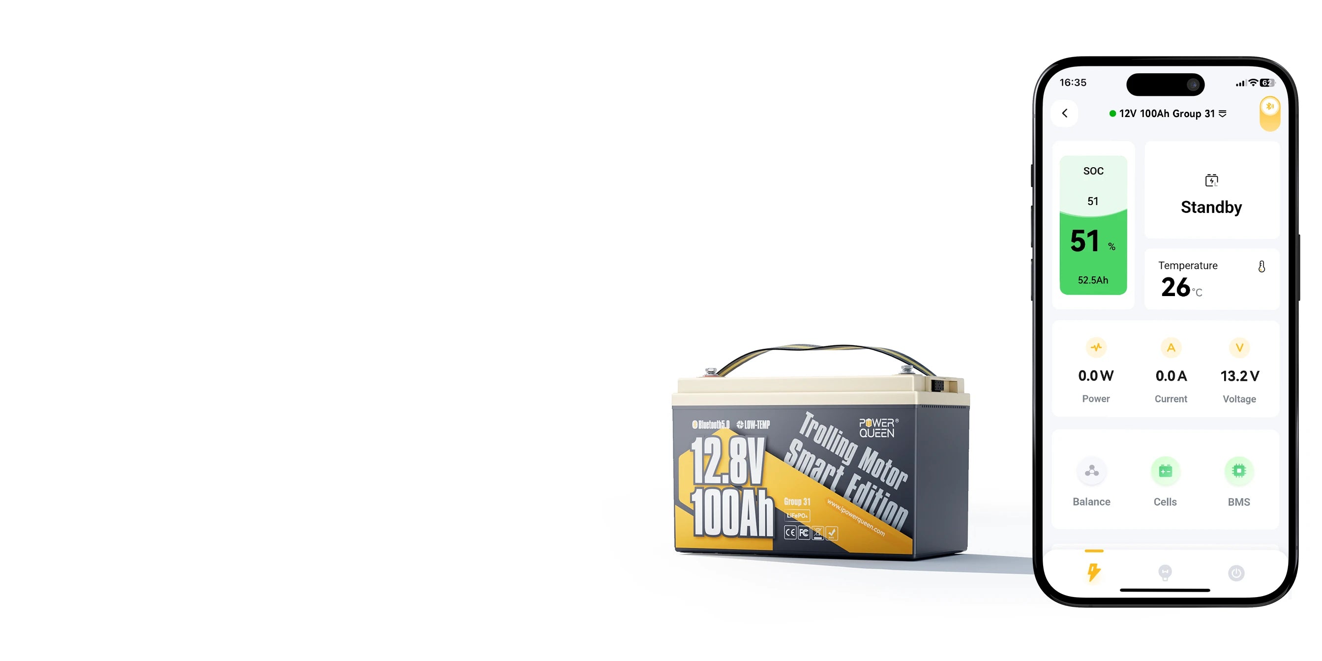 Power Queen Bluetooth App