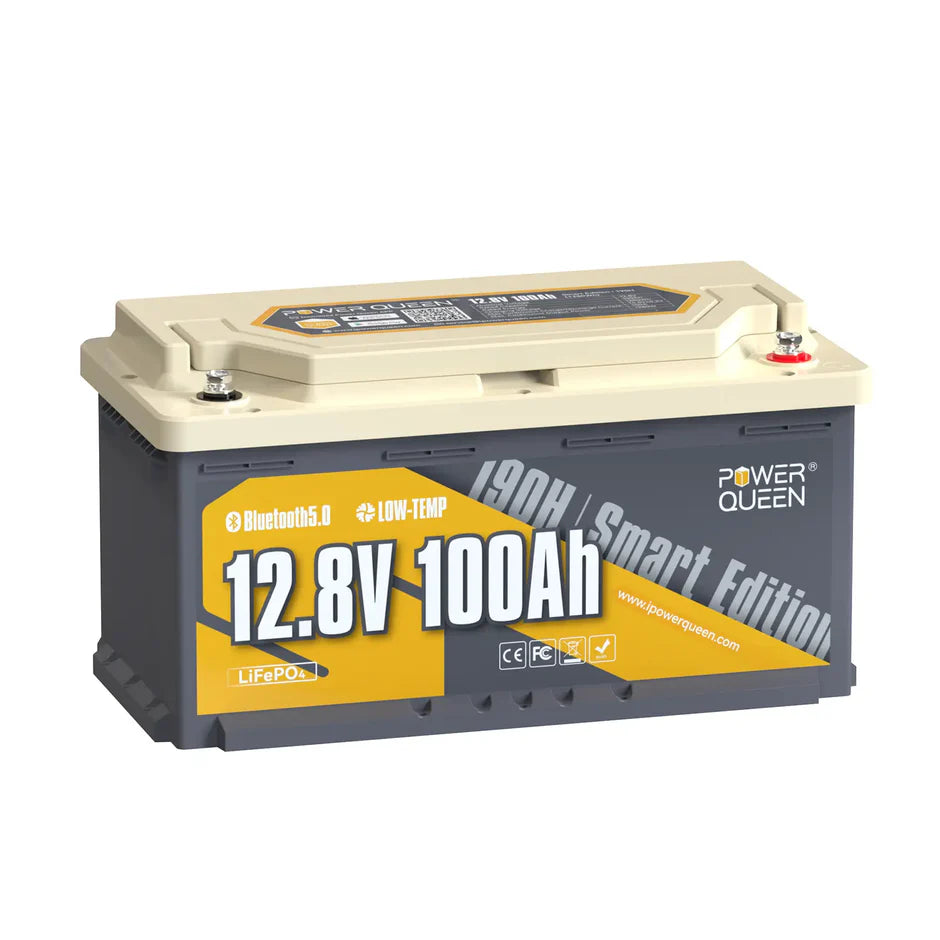 Batterie LiFePO4 12V 100Ah RV190, batterie lithium lifepo4