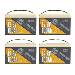 Power Queen LifePo4 12V 100AH ​​12V 100AH ​​battery for train fishing engines