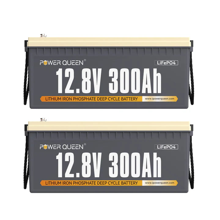 Batterie LiFePO4 12V 300Ah, 2Pack
