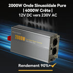 2000W DC 12V converter to AC 220-240V from Power Queen