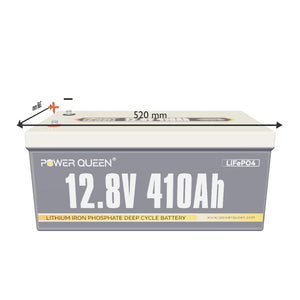 LifePo4 12V 410Ah battery from Power Queen with BMS 250A integrated